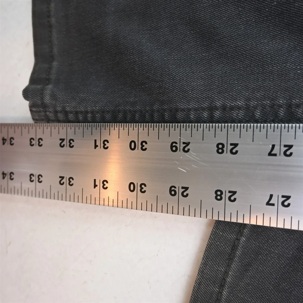 Levis 34x36 Gray Stretch Denim 541 Athletic Taper Mens Jeans